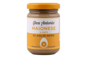 Майонез Don Antonio з чорн.часн. 43,5% 130г И376 (Італія)