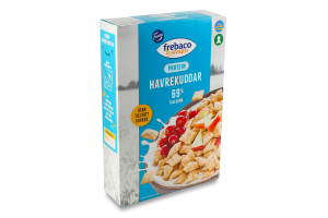 Подушечки вівсяні Frebaco Kvarn цільнозерн протеїн