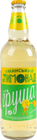 Напиток безалкогольный сильногазированный на ароматизаторах Вкус груша Уманський Лимонад с/бут 0.5л