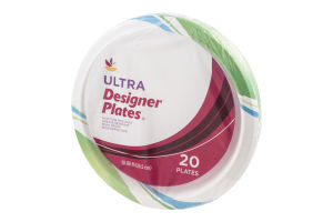 Ahold Ultra Designer Plates - 20 CT