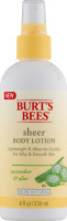 Burt's Bees Sheer Lotion Cucumber & Aloe