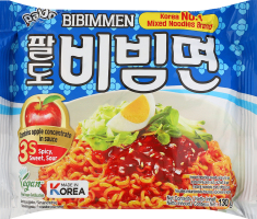 Лапша быстрого приготовления в корейском стиле Bibimmen Paldo м/у 130г