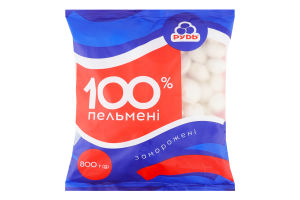 Пельмені 100% Рудь м/у 800г