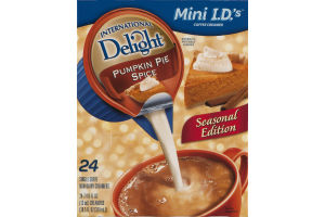 International Delight Mini I.D.'s Coffee Creamer Pumpkin Pie Spice - 24 CT