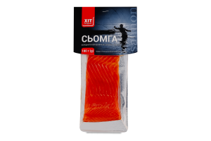 Семга филе-кусок Хіт продукт х/к с/ш 1с в/у 180г