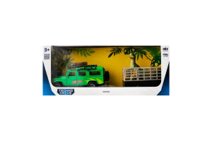 Набор игровой для детей от 3лет с прицепом и динозавром №520178.270 Land Rover TechnoDrive 1шт