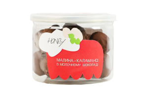 Малина в шоколаде Малина-каламанси-молочный шоколад Honey п/б 130г
