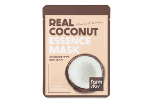 Маска д/обличчя Real Coconut живильна тканинна 23мл Farm stay