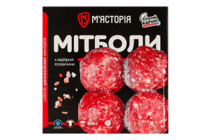 Митболы замороженные из отборной говядины М'ясторія к/у 240г