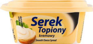 Сир плавлений вершковий 27% 100г Mlekpol