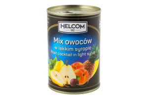Коктейль фруктовий у сиропі Helcom з/б 425г