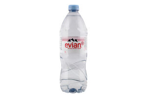 Вода минеральная негазированная Evian п/бут 1л