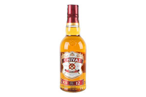 Виски 500мл 40% шотландский купажированный 12 лет Chivas Regal бут
