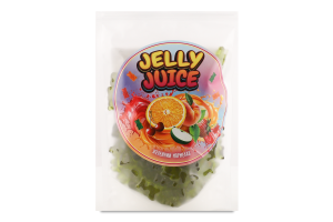 Мармелад желейний Funny Bears Зелене яблуко з натуральним соком 300г Jelly Juice
