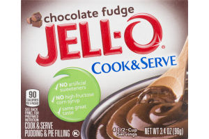 JELL-0 Pudding & Pie Filling Chocolate Fudge