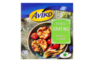 Гратен Aviko картопляний з вершками та броколі