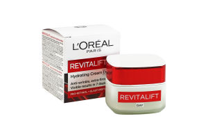 Крем-уход для лица для разглаживания кожи и против морщин дневной увлажняющий Revitalift L'Oreal Paris 50мл