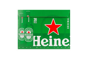 Пиво 500мл 5% светлое фильтрованное пастеризованное Original Heineken бут