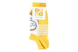 Шкарпетки дитячі Duna 4071 жовтий р.20-22
