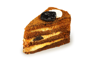 Пирожное Медовое с черносливом