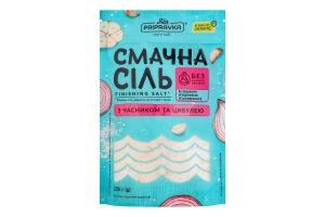 Соль морская с чесноком и луком Вкусная соль Pripravka д/п 200г