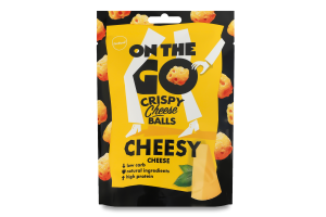 Кульки сирні хрусткі зі смаком сиру On The Go д/п 30г