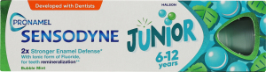 Паста зубна з фтором Junior Pronamel Sensodyne 75мл