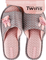 Тапочки открытые домашние женские Twins №8852 40
