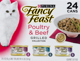 Purina Fancy Feast Grilled Collection Poultry & Beef - 24 CT