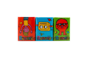 Хустинки носові Renova дитячі 4 шарові