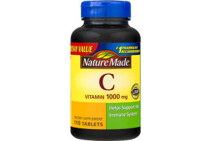 Nature Made Vitamin C 1000 mg - 110 CT