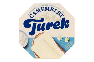 Сыр 60% мягкий с плесенью Камамбер Turek к/у 120г