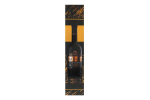 Бренди 0.7л 40% виноградный выдержанный Reserve Black Barrel Aznauri к/у