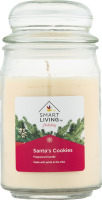 Smart Living Holiday Fragranced Candle Santa's Cookies