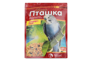 Корм д/декоративних птахів Пташка Преміум Стандарт-меню 600г Продукт