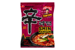 Лапша быстрого приготовления Том Ям Shin ramyun Nongshim м/у 123г