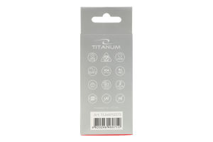 Лампа светодиодная 12W 1160lm E27 3000К №TLA6012273 Titanum 1шт