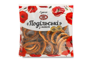 Сушки с маком Подольские БКК м/у 250г