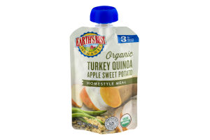 Earth's Best Organic Turkey Quinoa Apple Sweet Potato Homestyle Meal 9+ Months
