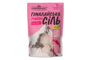 Сіль харчова рожева Гімалайська Pripravka д/п 200г