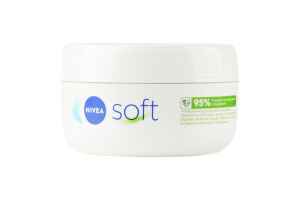 Крем для лица рук и тела интенсивный увлажняющий Soft Nivea 200мл