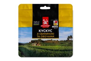 Кускус со свининой и овощами Сто пудів д/п 88г