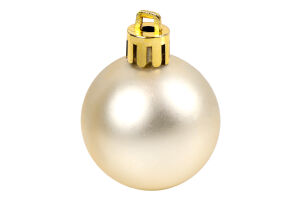 Прикраса ялинкова Куля пластикова 4см асорт 952064