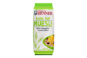 Мюслі Exotic fruit Doctor Benner м/у 300г