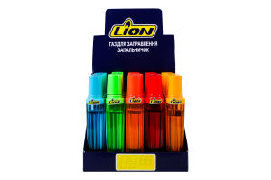 Газ для заправки зажигалок Lion 1шт