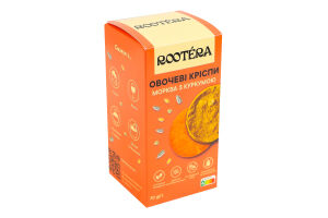 Криспы овощные Морковь с куркумой Rootera к/у 70г