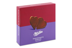 Цукерки I love Milka Zartherb з темного шоколаду 130г Milka