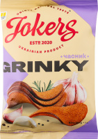 Гренки ржано-пшеничные Чеснок Jokers м/у 80г