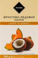 Напій фруктово-медовий Диня та кокос RIOBA к/у 6х50г