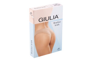 Труси жіночі Giulia Brasilian white S/M